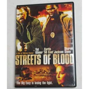 Streets of Blood DVD Val Kilmer 50 Cent Sharon Stone Crime Thriller
